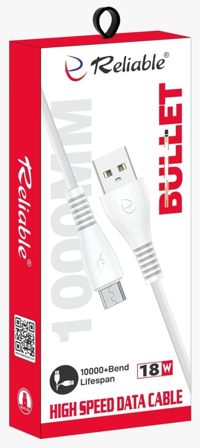 18w Bullet Ultra Fast Charging Cord for Android Devices E-212 - Image 2