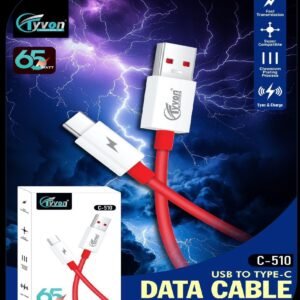 65w USB to Type-C Data Cable TY-C510