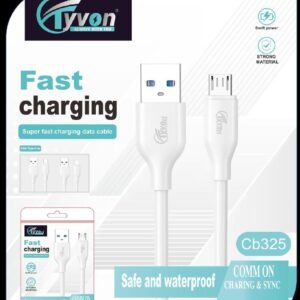 Safe And Waterproof Super Fast Data Cable V-8 TY-CB325