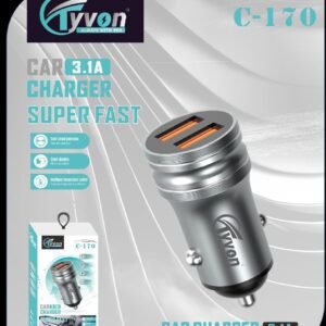 CAR CHARGER FAST CHARGER 3.1A ( V-8 )