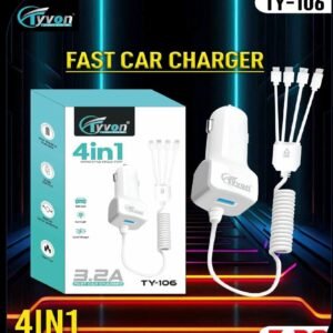 4in1 GRAND STYLE SINGLE- PORT 3.2A