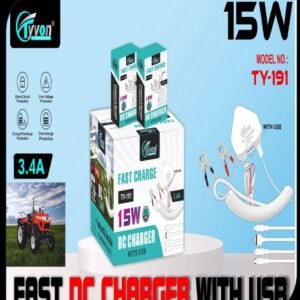 4in1 FAST DC CHARGER WITH USB 3.4A ( 15w )