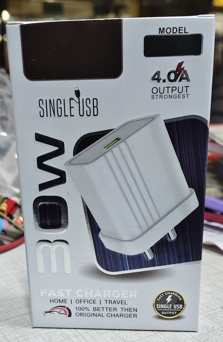 30w Single USB Fast Charger 4.0A | Type-C | CH-005