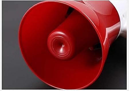 75 Watts Handheld Megaphone with Recorder USB and Memory Card Input for Announcing; Talk; Record; Play; Siren; Music with Battery and Charger (2Pc) - Image 4